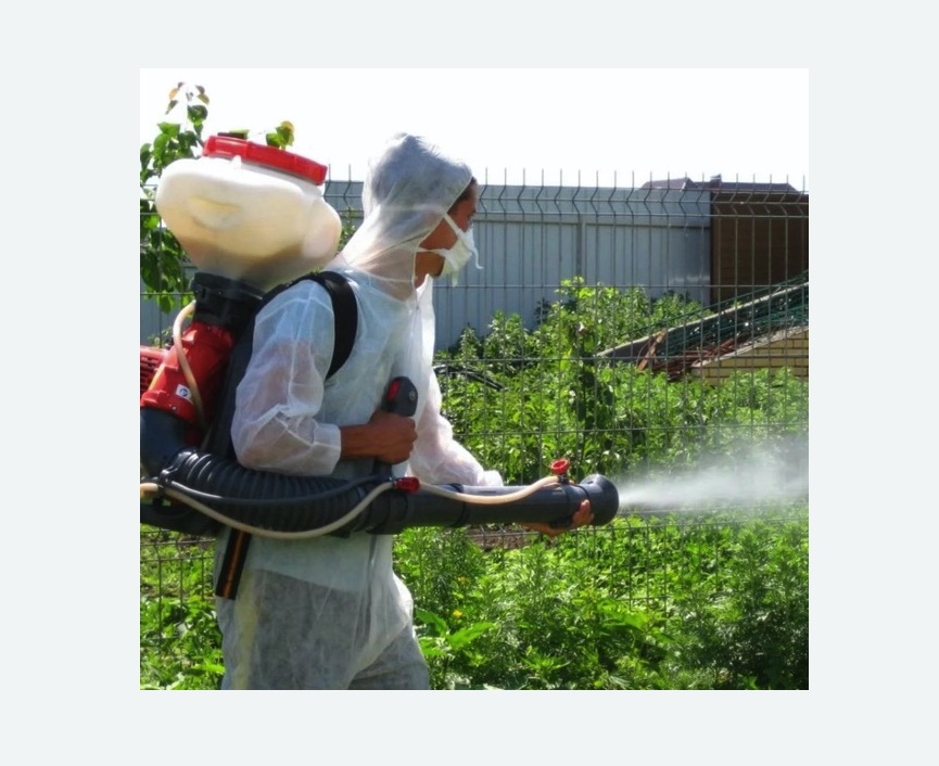 Акарицидная обработка территории в Татарске